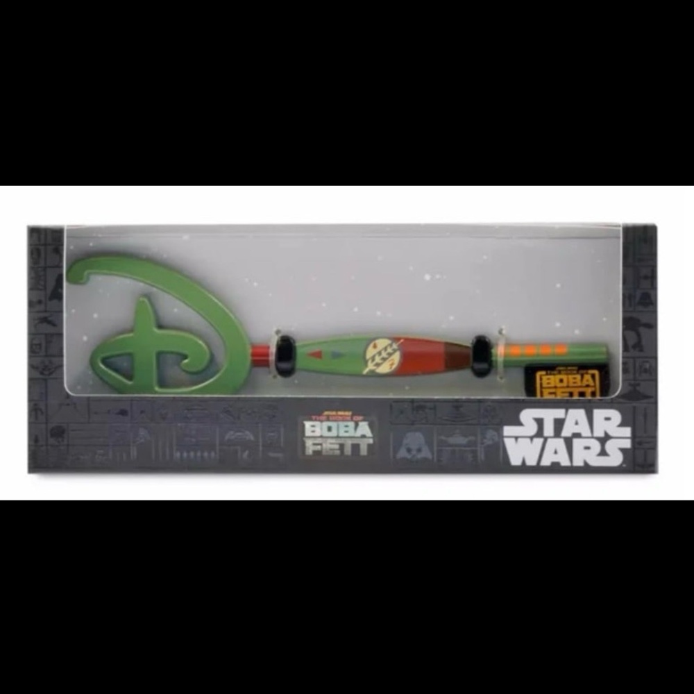 Star Wars Boba Fett Green and Red Collectible Key